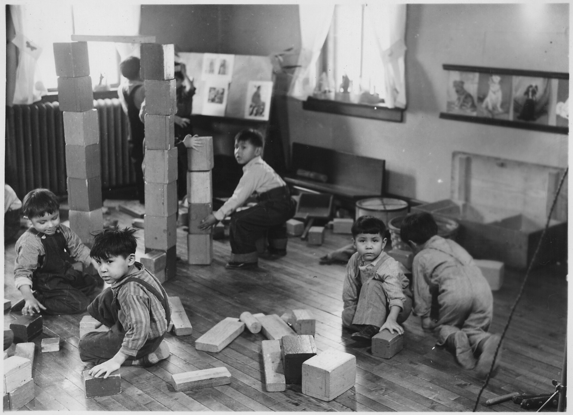 Preschool classroom in the United States