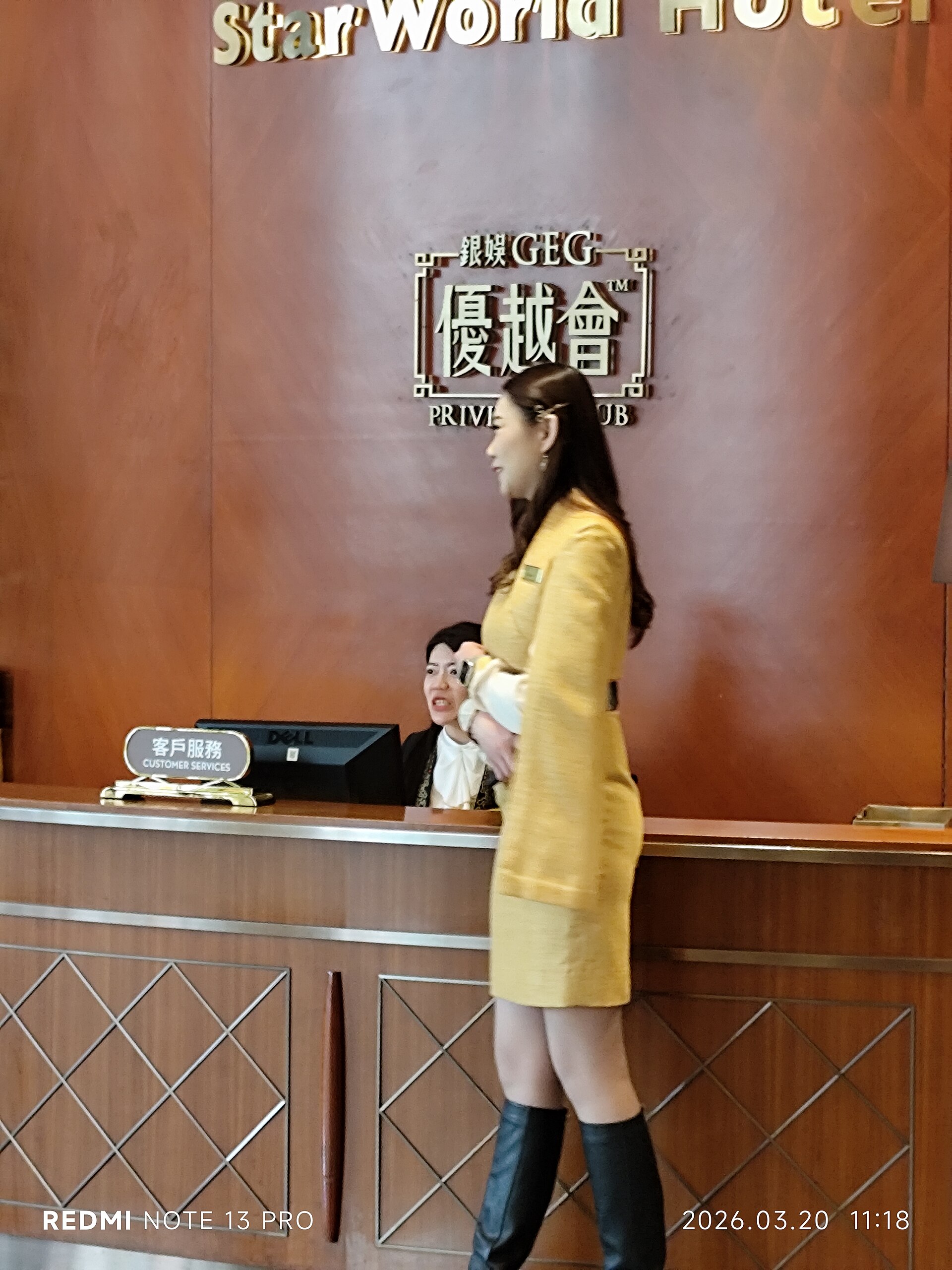 Hotel staff serving guests in the United States